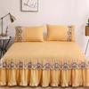 1/3pcs Summer Lace Bed Skirt Ruffle Non Slip Dust Cover Modern Minimalist Protection Sleeve