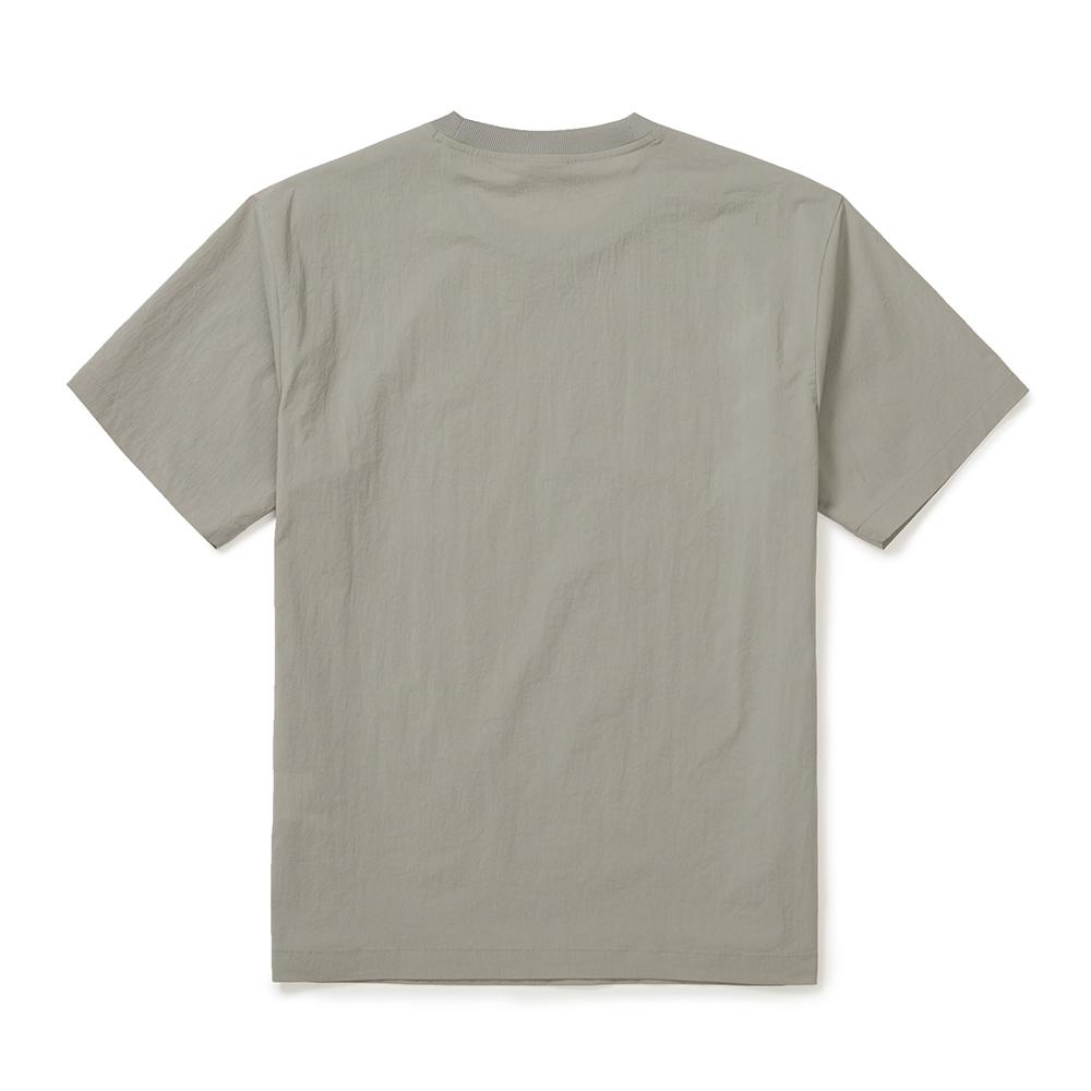 [Snowpeak] Root Basic Short-Sleeve T-shirt Fog Gray (S25MURTS80)