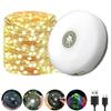 Multifunctional 4 In 1 Design Camping Light String USB Rechargeable Outdoor Tent Decor Light XTE LED Flashlight with Magnet Hook