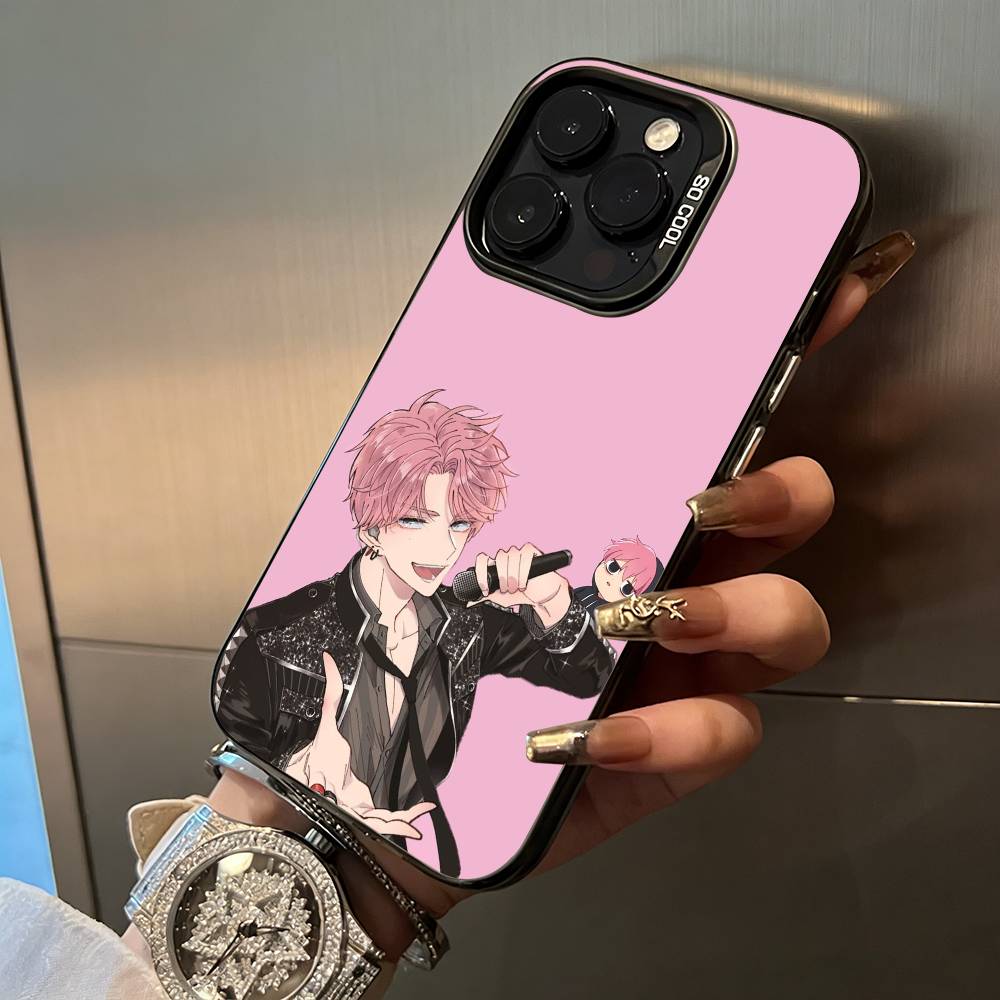 

F-Fukuhara Tamon Anime Portrait Phone Case For iPhone 17,16,15,14,13,12,11 Plus Pro Max Colored Silver Phone Case iPhone13Pro