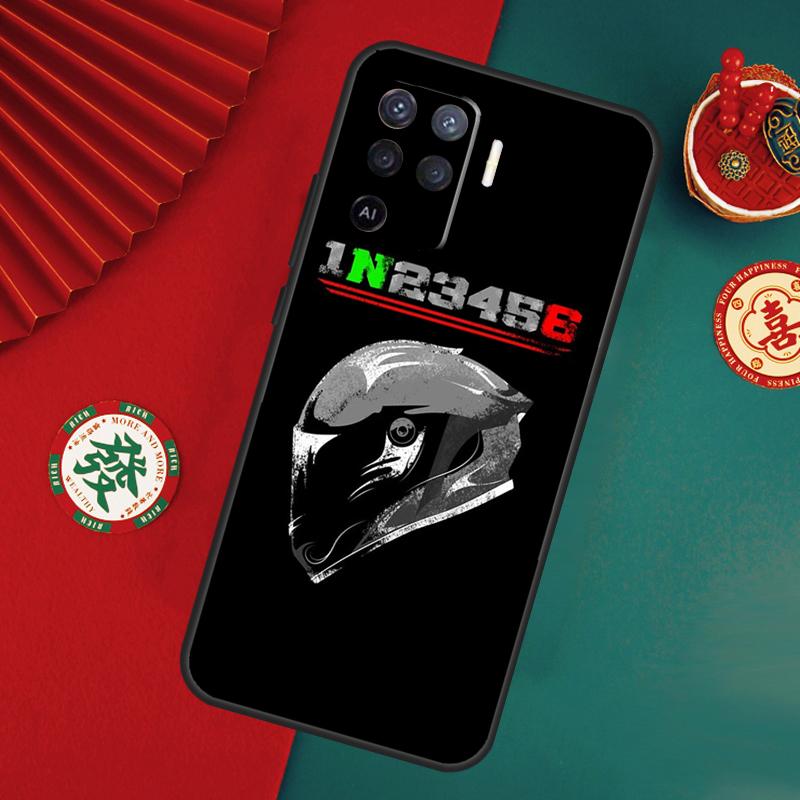 1N23456 Motorcycle Case For Oppo A6 A5 Pro A15 A18 A38 A58 A78 A98 A54 A74 A94 A17 A57 A80 A60 A40 A16 A76 A96