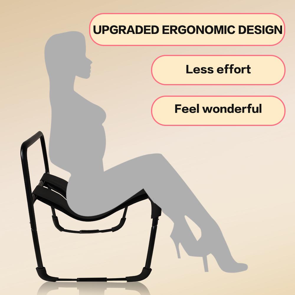 Adjustable Sturdy Folding Sex Chair Heavy-Duty Reinforced Frame for Men And Women Comfortable Portable Design