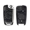 KEYYOU For Nissan Micra Almera Primera Pathfinder Maxima Modified 2 Buttons Flip Remote Car Key Shell Fob Uncut A33 Blade Case