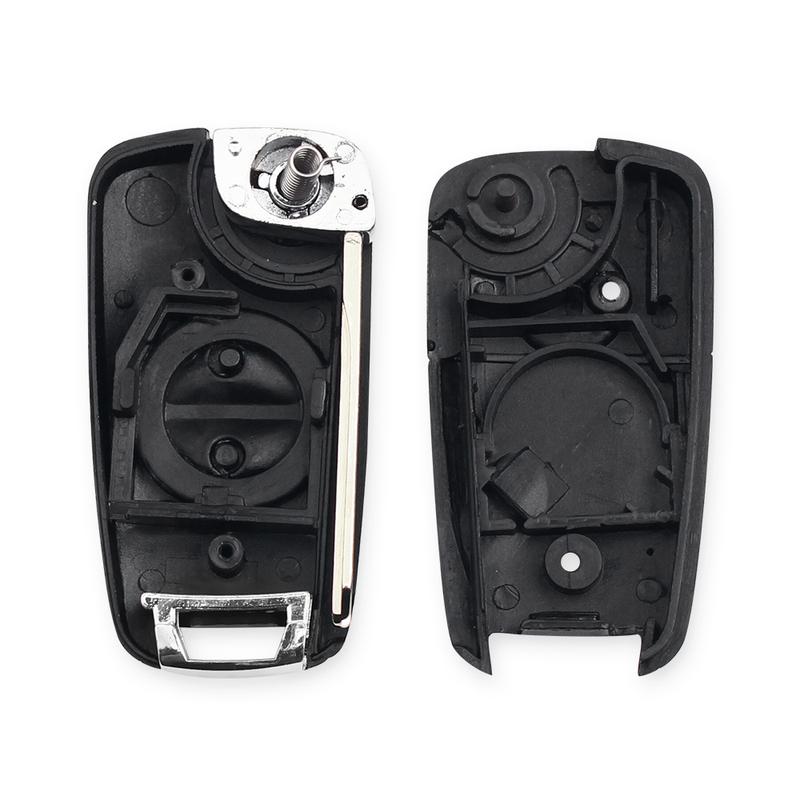 KEYYOU For Nissan Micra Almera Primera Pathfinder Maxima Modified 2 Buttons Flip Remote Car Key Shell Fob Uncut A33 Blade Case