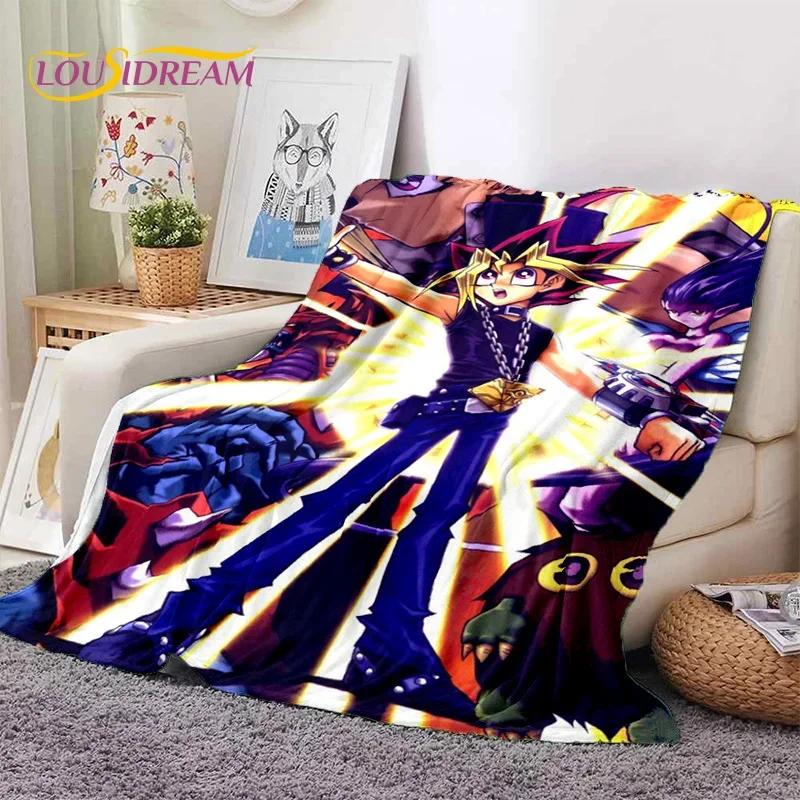 Yu-Gi-Oh Anime MONSTER CARD Cartoon Weiche Decken, Überwurfdecke Bequeme Decke für Picknick Betten Sofa Haus Schlafzimmer Kindergeschenke