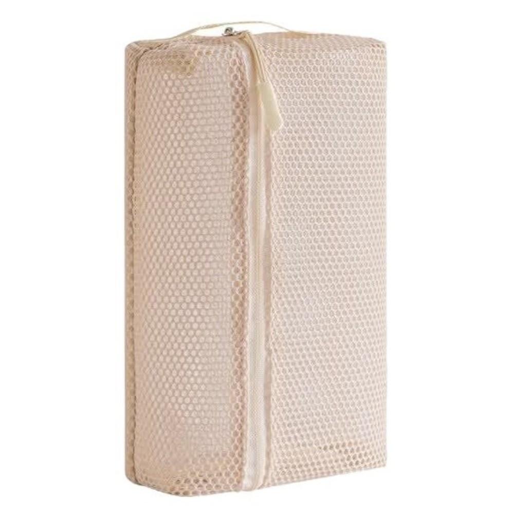 Zipper Mesh Makeup Storage Bag Handheld Multifunctional Mesh Clothing Bag  Travel
