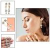 925 Silver White Topaz Sterling Earring Jewelry Gemstone Handmade Earrings