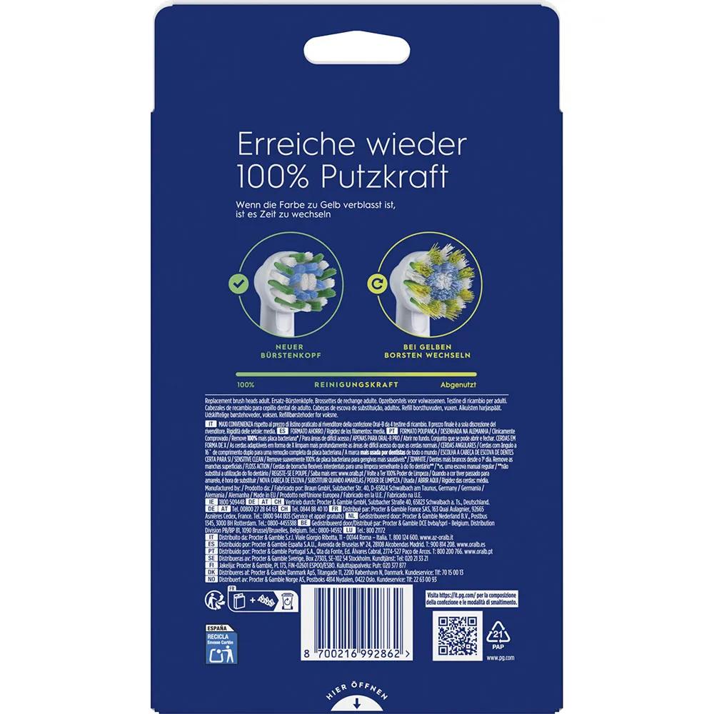 Oral-B Weiss Zahnbürstenkopf, Pro Crossaction (10X) - Bild 6