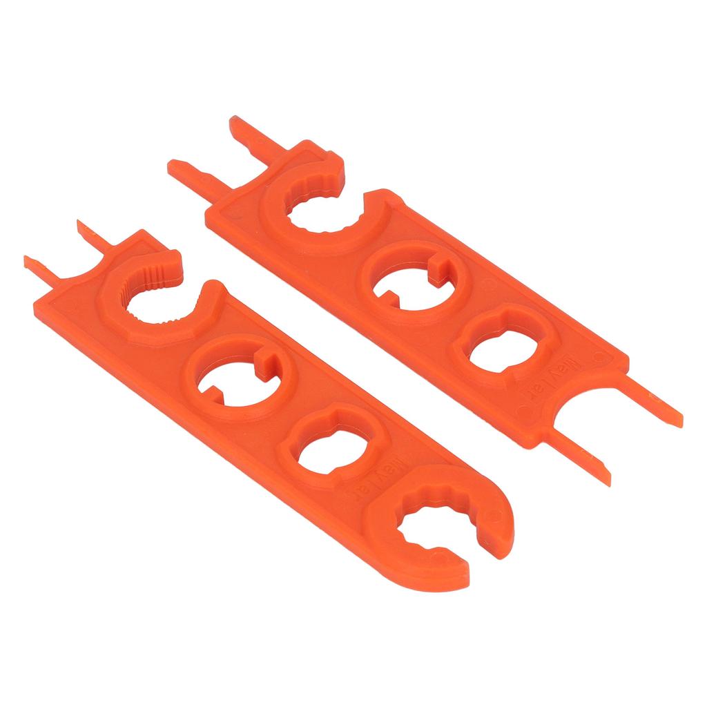 1 Pair Solar Spanner Wrench Assembly Panel PV Disconnect Removal Connector Tool Orange