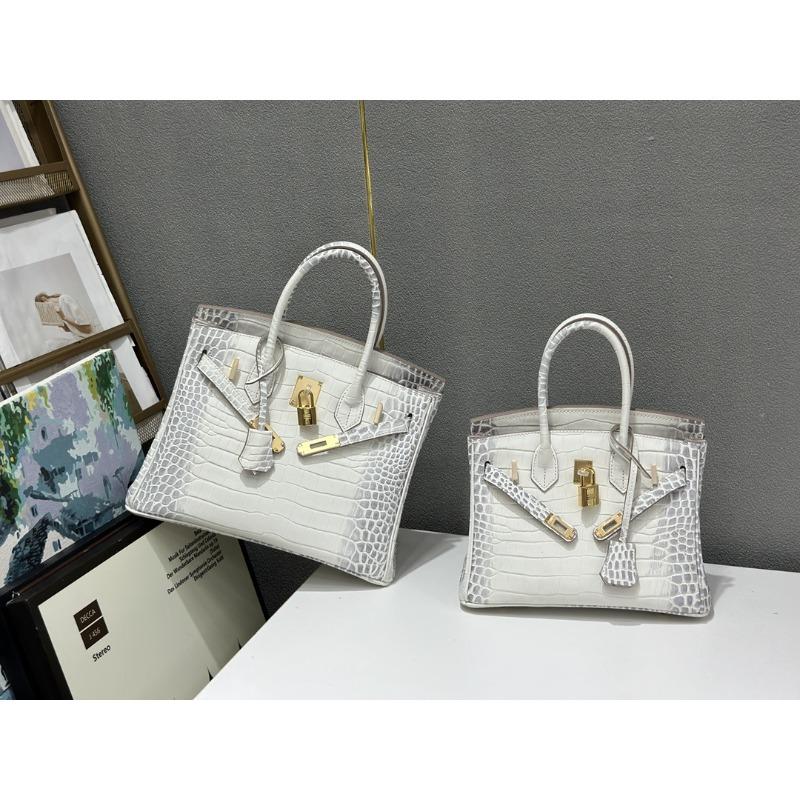 New Leather Women's Bag, Glossy Patent Leather, Alligator Pattern Leather, Portable Shoulder Oblique Span Bag.