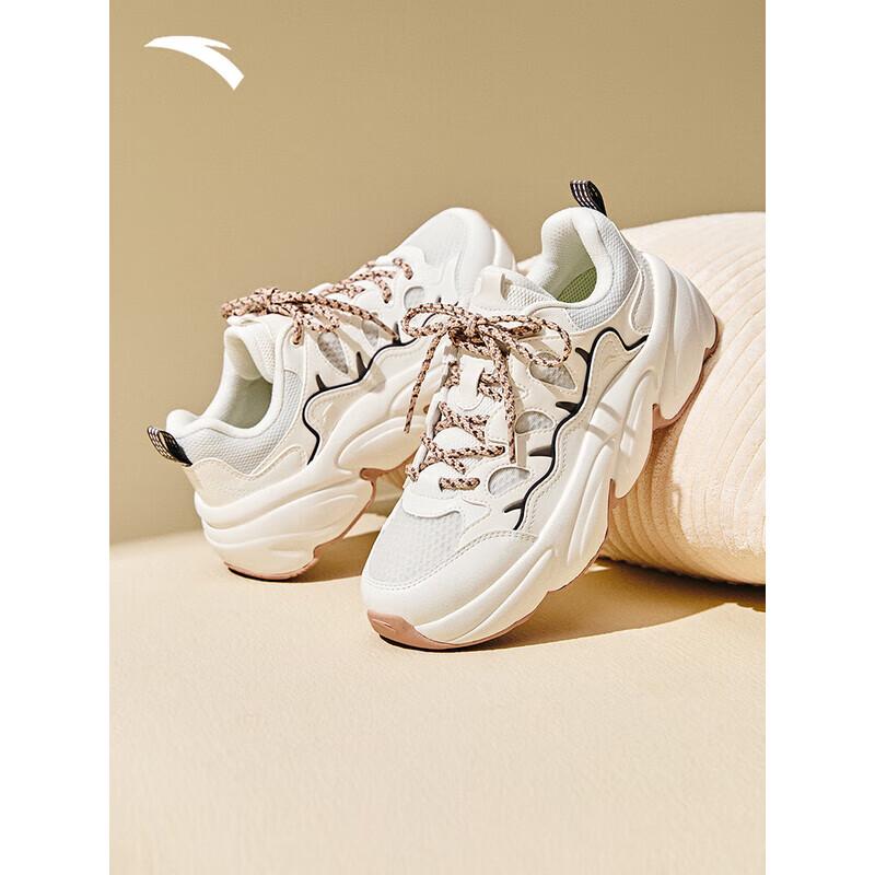 ANTA Moe Claw Women s Thick-Sole Elevated Casual Shoes 38.5