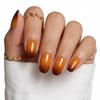 Hochwertige tragbare künstliche Nägel im Mandel-Nude-French-Stil – mittellange und lange Nagelspitzen