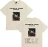 Cantante Olivia Dean Gráficos Góticos Estampado The Art of Loving Tour Camiseta Moda Oversized Camiseta Hombres Mujeres Algodón Puro Cómodas Camisetas