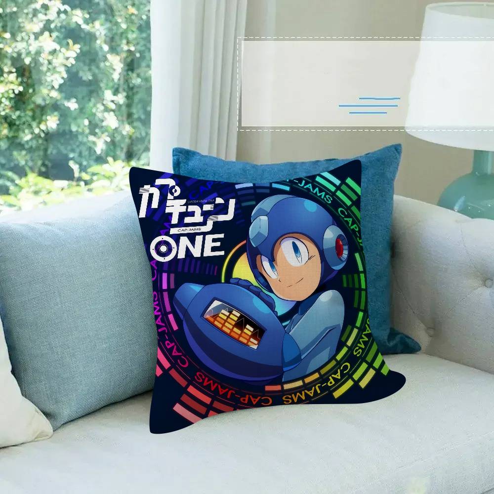 Game RRockman Megamans Personalized picture text home decorative pillows Household Gifts xcm