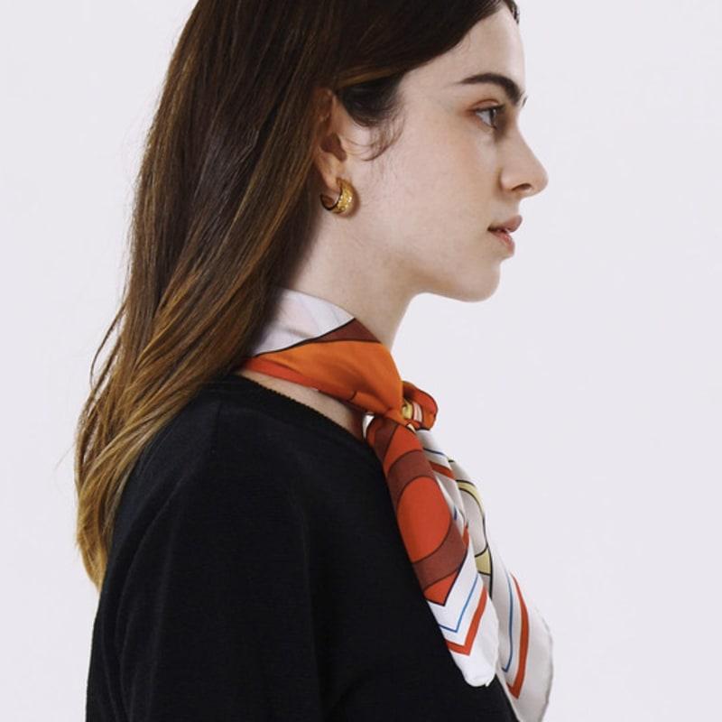 ONSZ Retro Logo Silk Scarf