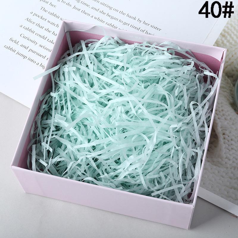 Colored Raffia Paper Shreds for Wedding Gift & Candy Box Filler - Crinkle Paper In Stock