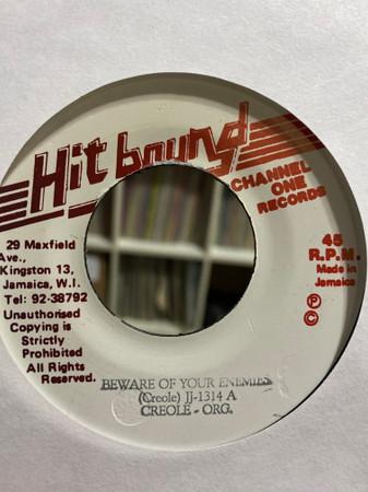 

7inch Record CREOLE - Beware 1314 Hit Bound Jamaica Reggae, Ska & Dub Used