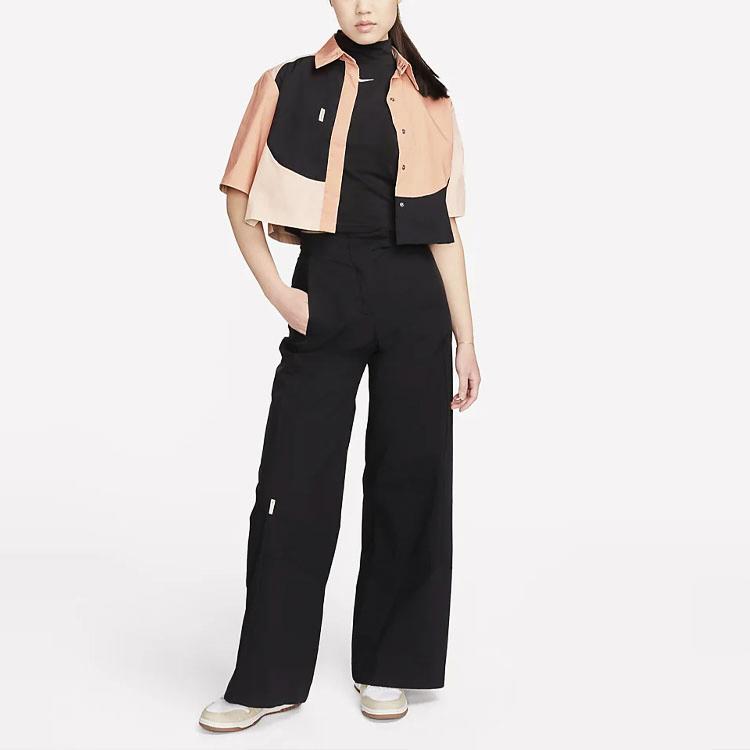 New Nike Shirt Women's Light Coffee DV8300-200