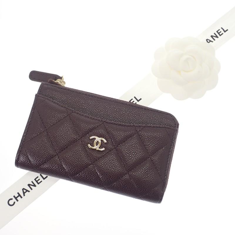 Chanel AP3179 Etui na karty Bordeaux Damskie
