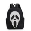 Kids Halloween Stuff Children Fashion Bag Black And White School Bag Ghost Print Boutique Teenages Outdoor Backpack