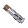 Pipe Thread Extractor 12mm High Strength 45# Steel Dual Diameter Spiral Design with Hex Wrench for Faucet Valve Repair