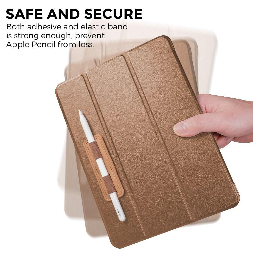 PU Stylus Pen Holder Sticker Slot Elastic Band New Anti-Lost Case for Apple Pencil 1/2