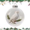 Bird Christmas Ball Ornaments Artificial Portable Home Decor Fake Tree Decoration Ornaments for Pendants Christmas Thanksgiving
