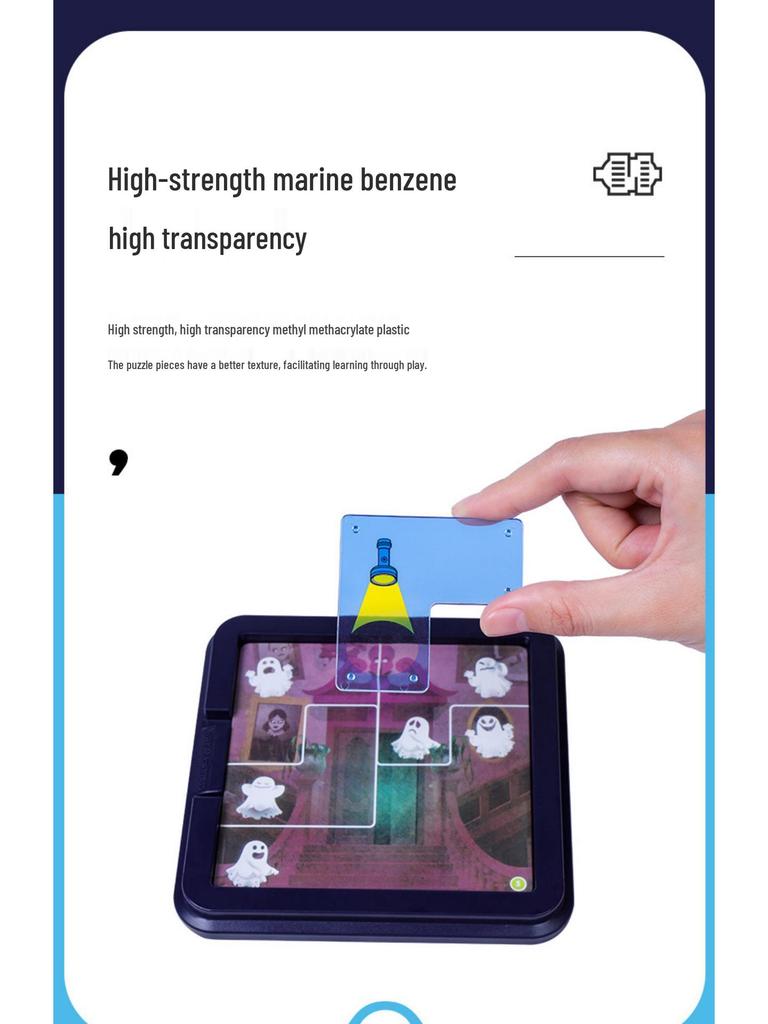 Kids' Monster Hunt Flashlight Game: Educational & Interactive Toy for Ages 3-6.