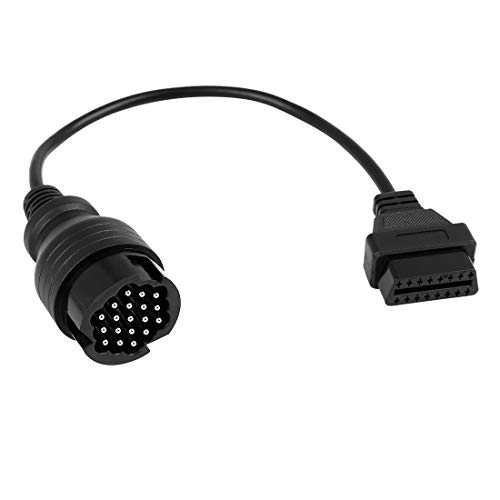 

uxcell OBD2 Diagnostic Connector Cable DC 19 Pin to 16 Pin 40cm Length