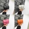 Fashionable Medium-sized Pu Saddle Bag For Women With Trendy Chain Handle