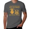 I Like Motorcycles And Bourbon And Maybe 3 People Tshirt Art Pattern Printed Casual Top