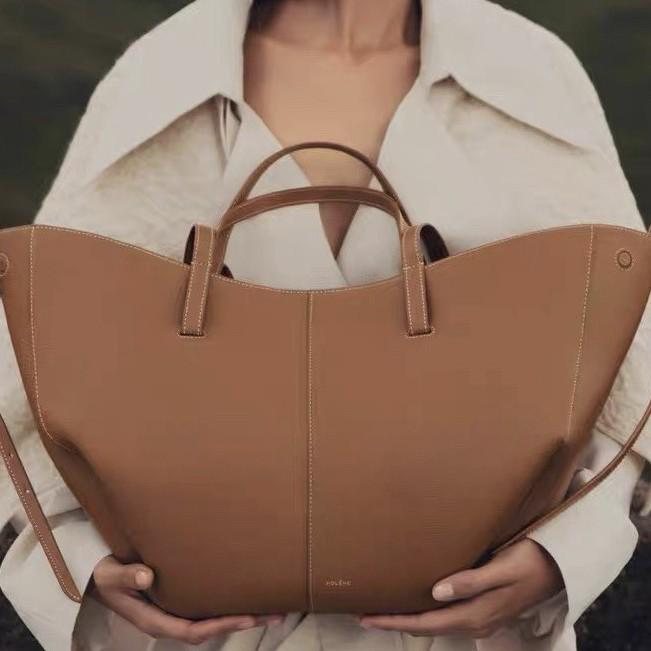 Polene Wing Boling'en High-Capacity Tote - Women's Fashion Shoulder Handbag