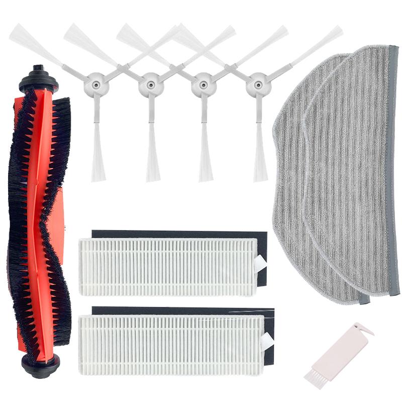 

Аксессуары для XIAOMI MIJIA G1 MJSTG1 / MI Robot Vacuum-Mop Essential, запасные части для пылесоса, роликовая щетка, фильтр HEPA, тряпки для швабры Kit 2