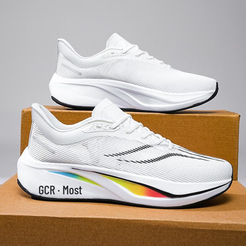 

Мужская летняя дышащая модная спортивная обувь, беговые кроссовки Feidian 4C Carbon Plate, повседневная сетчатая обувь для пар 42