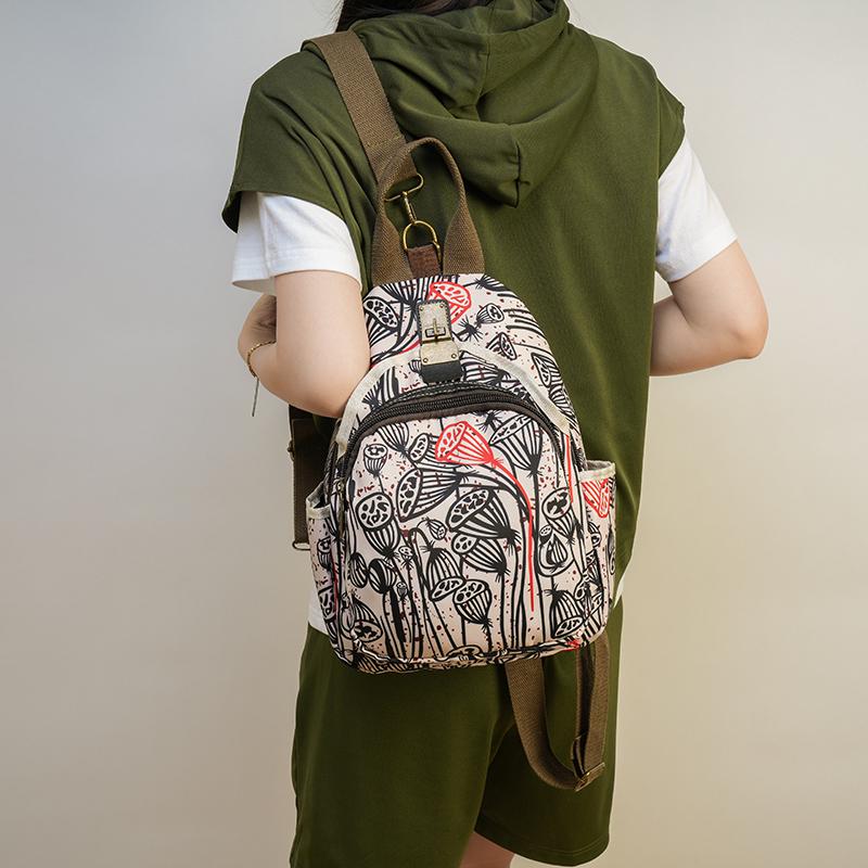 Рюкзак с принтом — фото 17