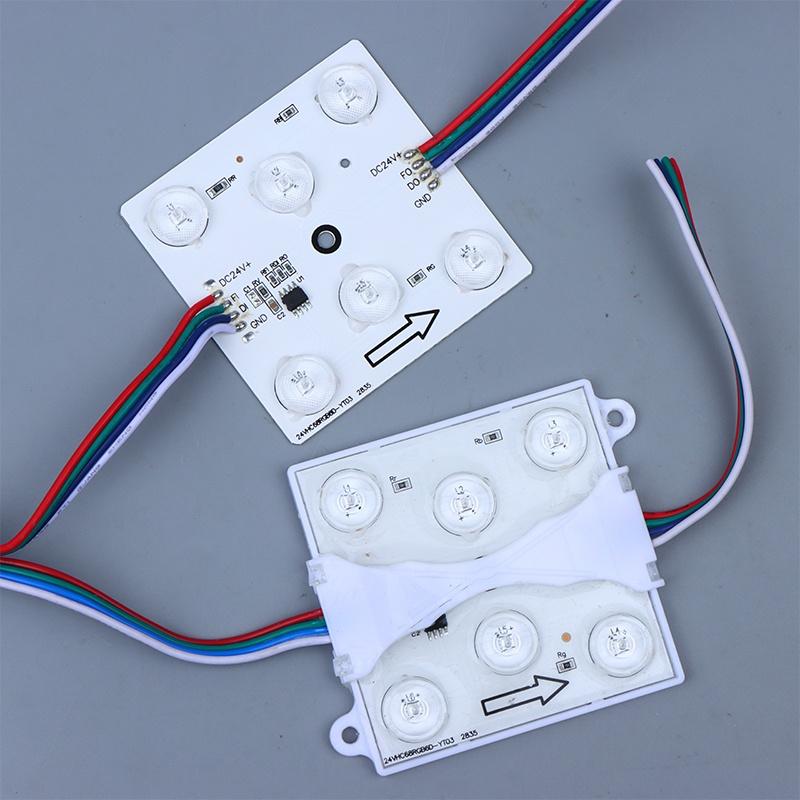 5Pcs Led Module Cct 24V Dimmable Diffuse Led Light For Ceiling Advertising Light Box Signboard Backlight Shop Banner