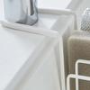 Sink Sponge Holder No Drilling Installation Faucet Sponge Caddy Hanging Organizer for Kitchen And Bathroom Sponge Scouring Pad