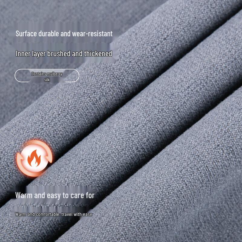 MONTAGUT Men's Autumn Thickened Straight-Leg Casual Pants