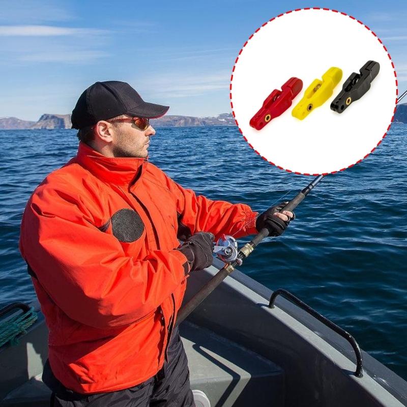 Fishing Line Release Snap Clip Plastic Adjustable Tension Downrigger Outriggers Clip Fishing Line Clamps Enduring