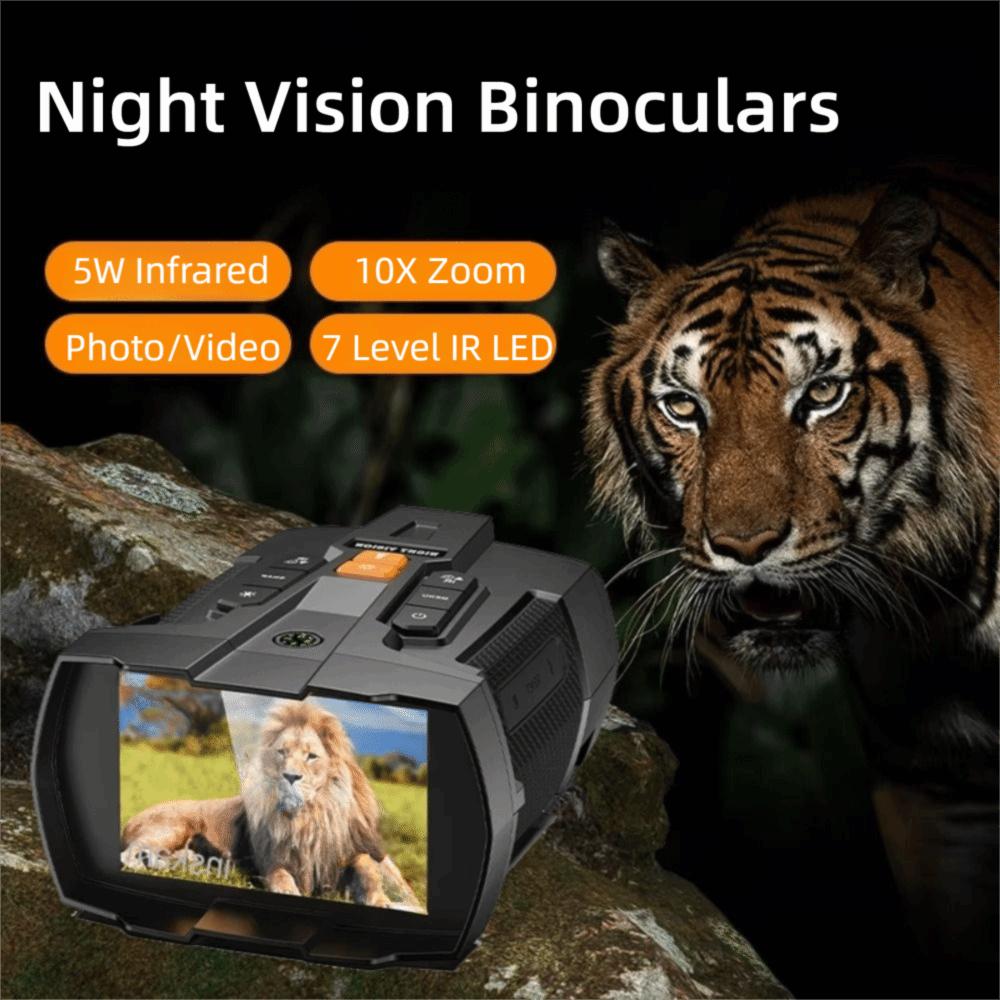 4.5 Inch Big Screen Night Vision Binoculars Infrared Night Vision Telescope  Outdoor Adventure