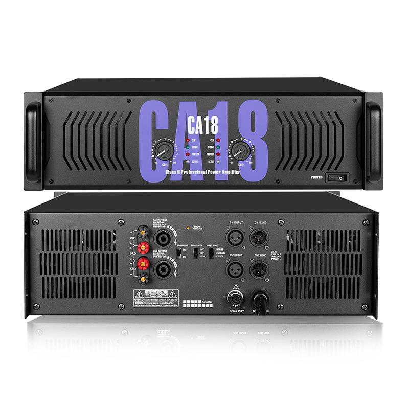 Professional CA Series High Power HiFi Amplifier for Home, Bar, KTV, and Meetings