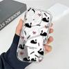 Cute Cartoon Pattern Cream Texture Casing Wavy Edge Soft Silicone Cover Phone Case for Vivo