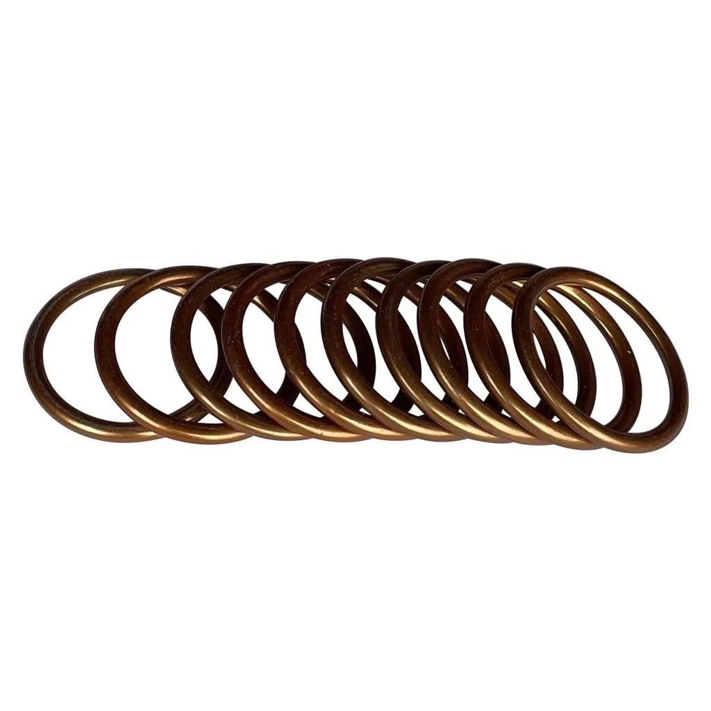 Motorcycle Exhaust Gasket 31.5*40*4 Fits: RVF400/Hornet 250/CB250 Nighthawk/FTR223/CB223S Ninja650R/250R BN125 Eliminator 2001-2009 Reference Genuine