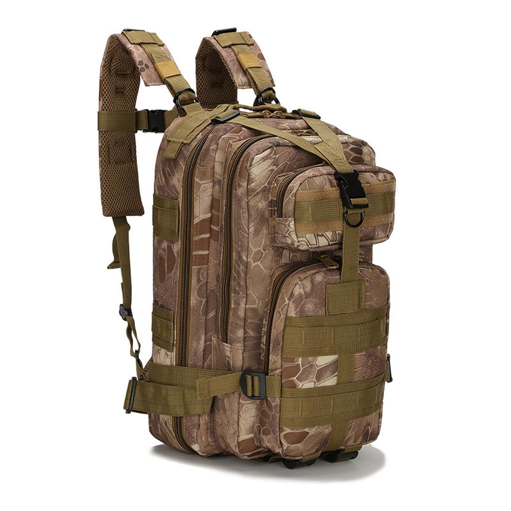 30L Tasche Outdoor Sport Bergsteigen Tasche Oxford Camouflage 3p Rucksack für Camping Reisen 11 Farben