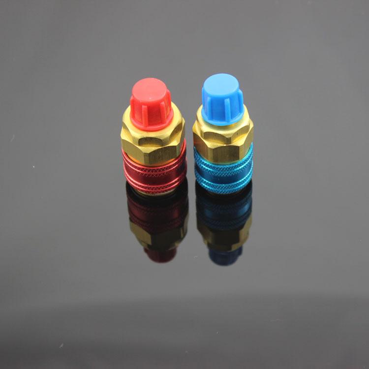 Professional Straight A/C R134A System Quick Connectors/Couplers/Adapters