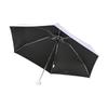 Francfranc Tiny Folding Umbrella Suitable for both sunny and rainy (46cm, Lavender) - days.