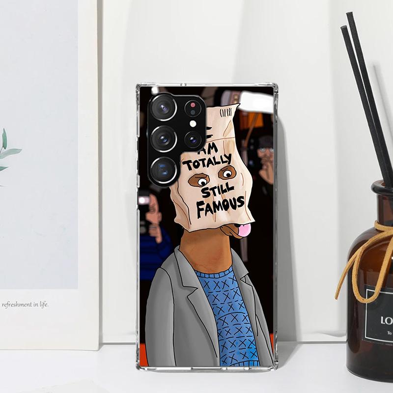 Cartoon B-BoJack Horsemans Phone Case For Samsung Galaxy S26 S25 Edge S24 FE S23 S22 Ultra S21 Plus S20 + Art Fundas Back Cover