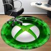 1pc Xbox Gaming Office Round Area Rug, Indoor Mat Suitable For Office, Under Office Chairs Bedroom Living Room Home Decor, Room Deco