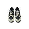 Nike Zapatillas de Skate Dunk Resistentes a la Abrasión de Caña Baja Unisex Beige Gris Negro HF5441-100(Equipo970-)