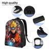 Customized N-Narutoes Uzumaki Backpacks Men Women Fashion Bookbag for School College Manga Bags